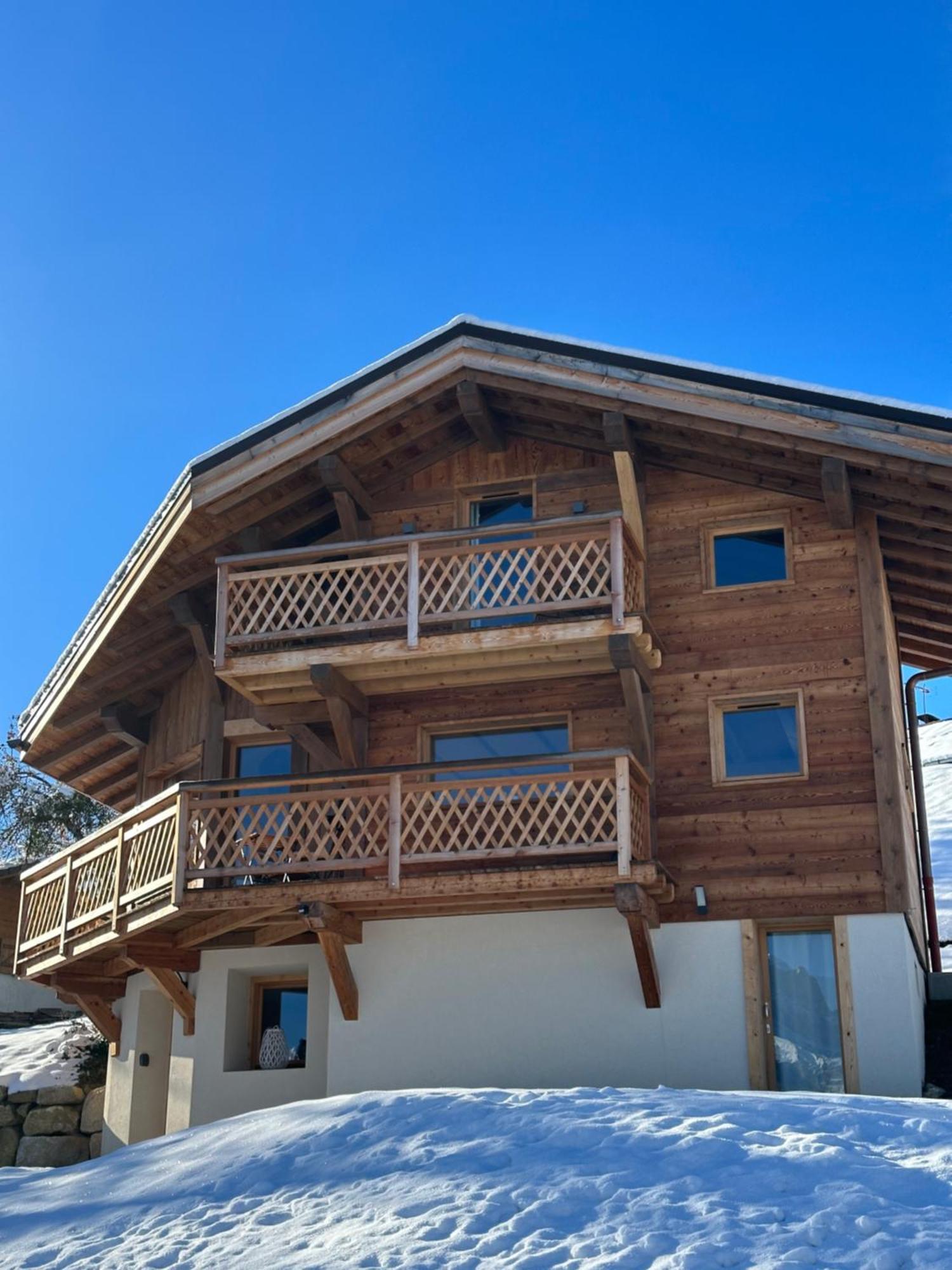 Chalet Neuf La Perle Du Perron Villa Cordon Kültér fotó