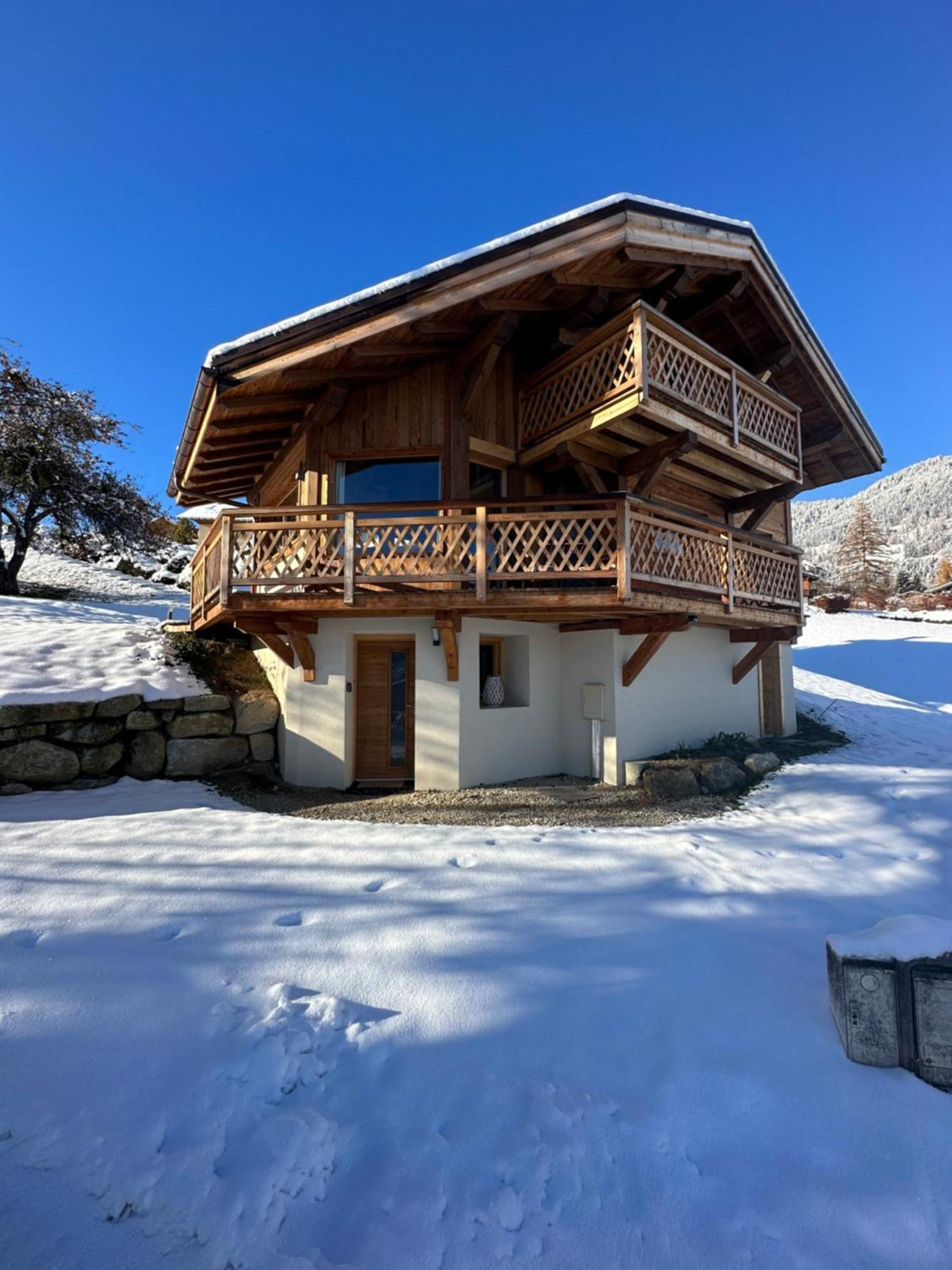 Chalet Neuf La Perle Du Perron Villa Cordon Kültér fotó