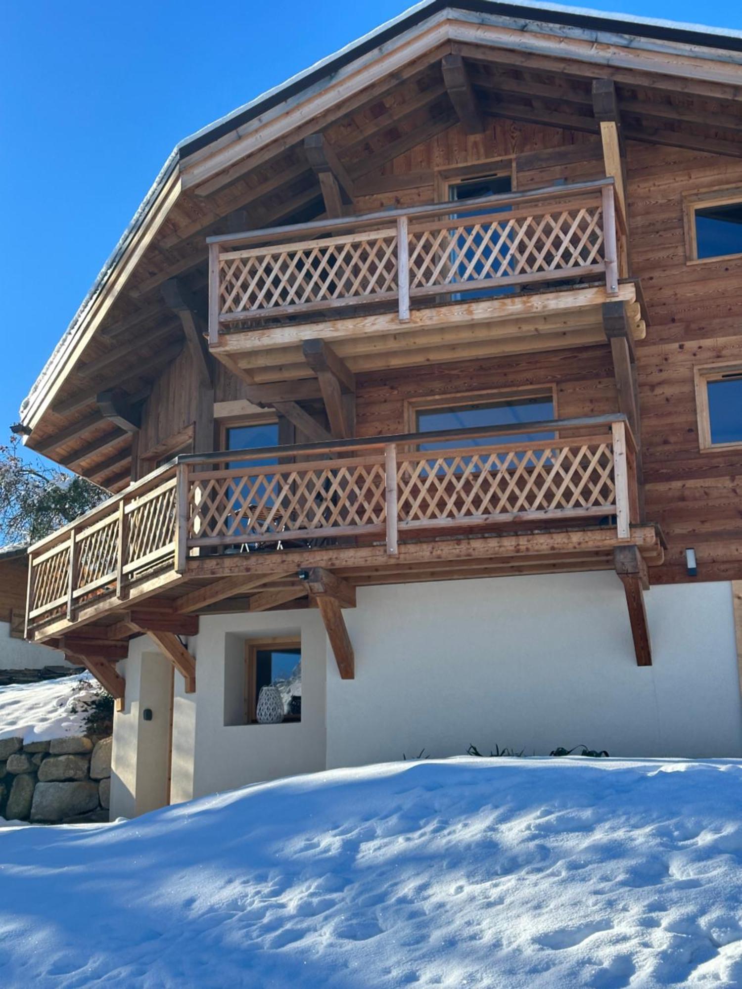 Chalet Neuf La Perle Du Perron Villa Cordon Kültér fotó