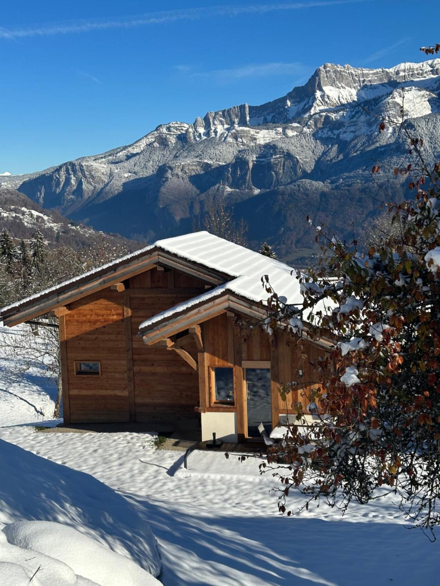 Chalet Neuf La Perle Du Perron Villa Cordon Kültér fotó